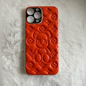 Orange Luxury IPhone 13 Pro Max Case